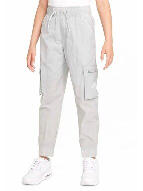 AND NOW WHAT- MENS LIGHT GREY PULLOVER ELASTIC WAIST TAPPER LEG PANTS X-LARGE